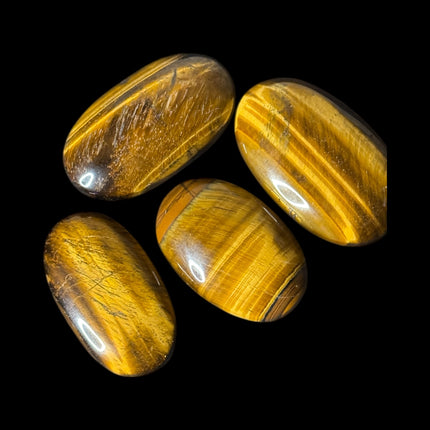 Healing Tiger’s Eye palm stone crystal from Raven’s Cauldron - 6 N Sandusky St. Delaware, OH 43015