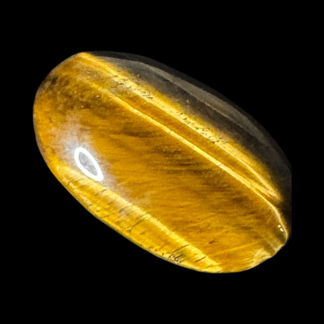 Healing Tiger’s Eye palm stone crystal from Raven’s Cauldron - 6 N Sandusky St. Delaware, OH 43015