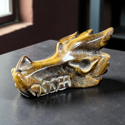 Tiger's Eye Dragon Head from the Raven's Cauldron, 6 N Sandusky St, Delaware, OH 43015