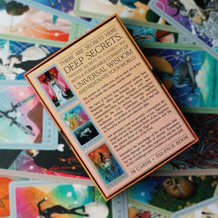 The Tarot of Secrets tarot deck by Tess Whitehurst and Ana Novaes featuring 78 beautifully illustrated cards and guidebook, Raven's Cauldron, Delaware, OH