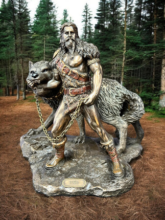 Tyr_With_Fenrir_Statue_Ravens_Cauldron_6_North_Sandusky_Street_Delaware_Ohio_43015