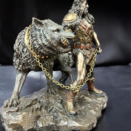 Tyr_With_Fenrir_Statue_Ravens_Cauldron_6_North_Sandusky_Street_Delaware_Ohio_43015