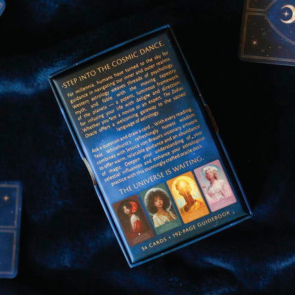 The Zodiac Oracle by Tess Whitehurst and Jessica von Braun featuring 54 astrology oracle cards and guidebook from Llewellyn Publishing – Raven's Cauldron, Delaware, OH