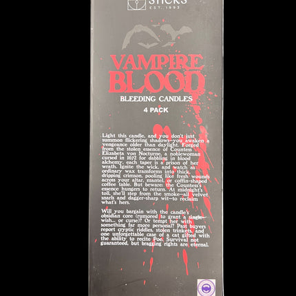Vampire Blood Taper Candles, Raven's Cauldron, 6 N Sandusky St, Delaware, OH 43015