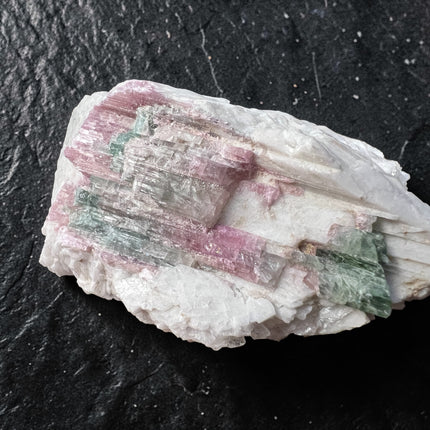 Watermelon Tourmaline in Matrix from Raven's Cauldron, 6 N Sandusky St, Delaware, OH 43015
