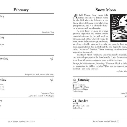 Llewellyn’s 2027 Witches’ Datebook witchcraft planner and Pagan calendar