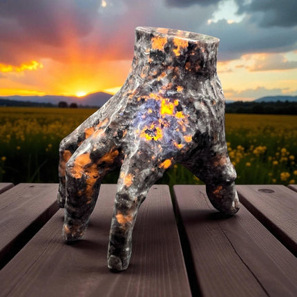 Yooperlite Hand - UV Reactive - from Raven's Cauldron, 6 N Sandusky St, Delaware, OH 43015