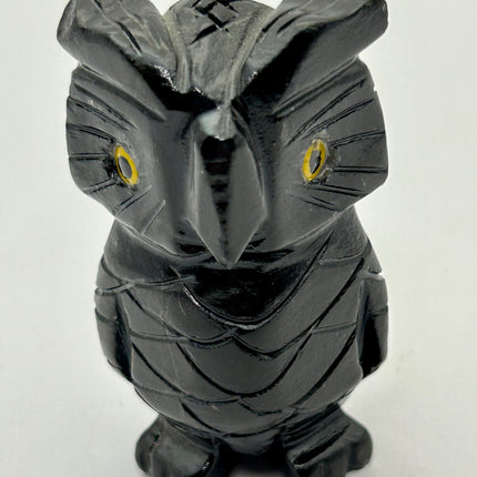 Black Calcite Owl