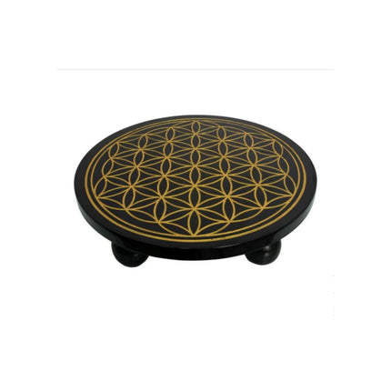 Altar Table - Flower of Life - Raven's Cauldron