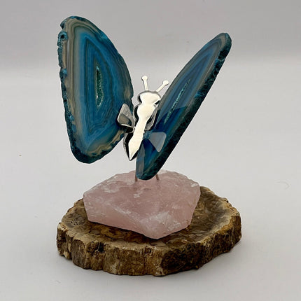 Banded Agate Butterfly - Raven's Cauldron