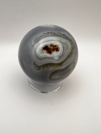 Banded Agate Sphere - Raven's Cauldron