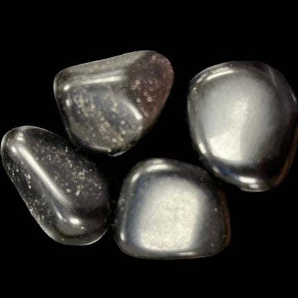 Black Obsidian Tumble - Protection - Raven's Cauldron