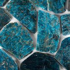 Blue Apatite Slab