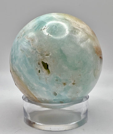 Blue Aragonite - Sphere - Raven's Cauldron