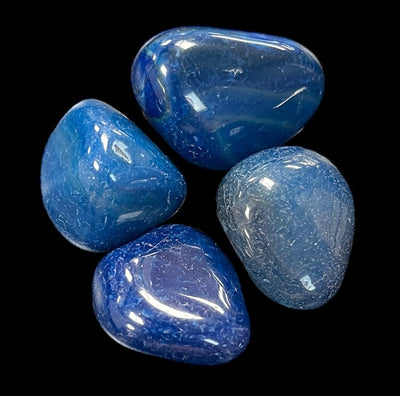 Blue Banded Agate Tumble - Confidence