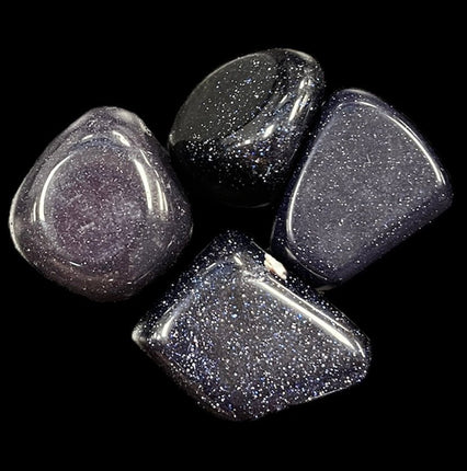 Blue Goldstone Tumble - Inner Peace - Raven's Cauldron