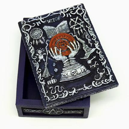 Book of Spells Tarot Box - Raven's Cauldron