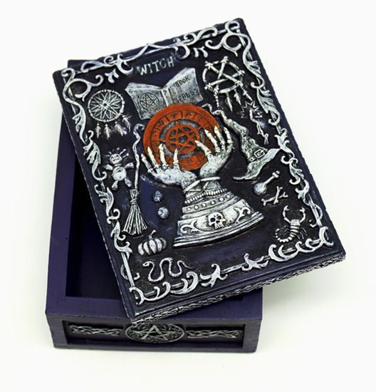 Book of Spells Tarot Box - Raven's Cauldron