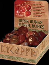 Boxed Runes - Carnelian - Raven's Cauldron