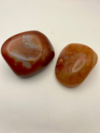 Carnelian Palm Stone - Extra Large - Raven's Cauldron