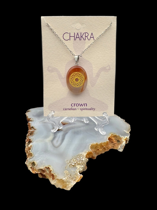 Chakra pendant necklace - Raven's Cauldron