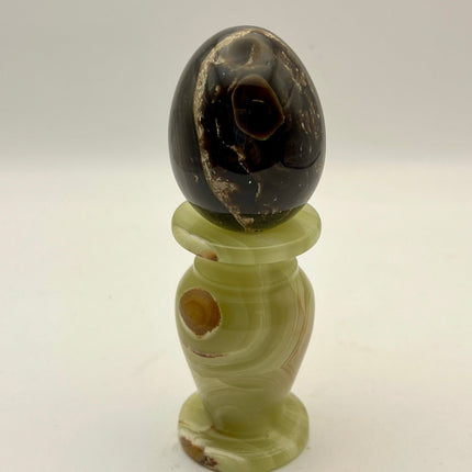 Chocolate Calcite Egg - Raven's Cauldron