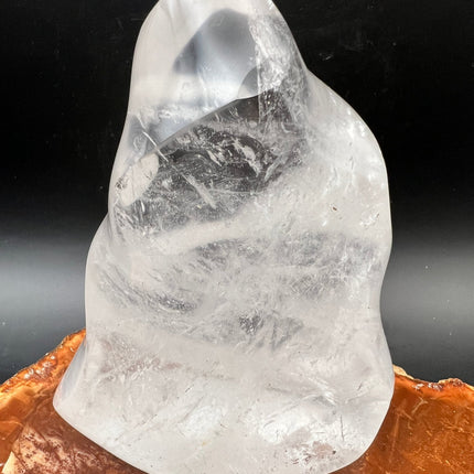 Clear Quartz Flame - Raven's Cauldron