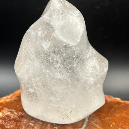 Clear Quartz Flame - Raven's Cauldron