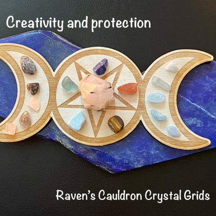 Crystal Grid Class - Raven's Cauldron