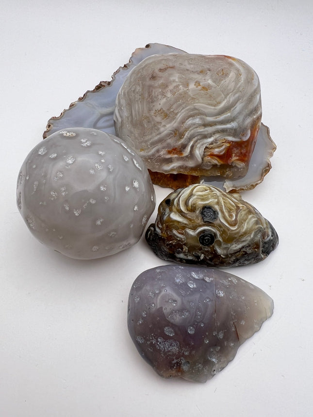 Enhydros Agates - Raven's Cauldron