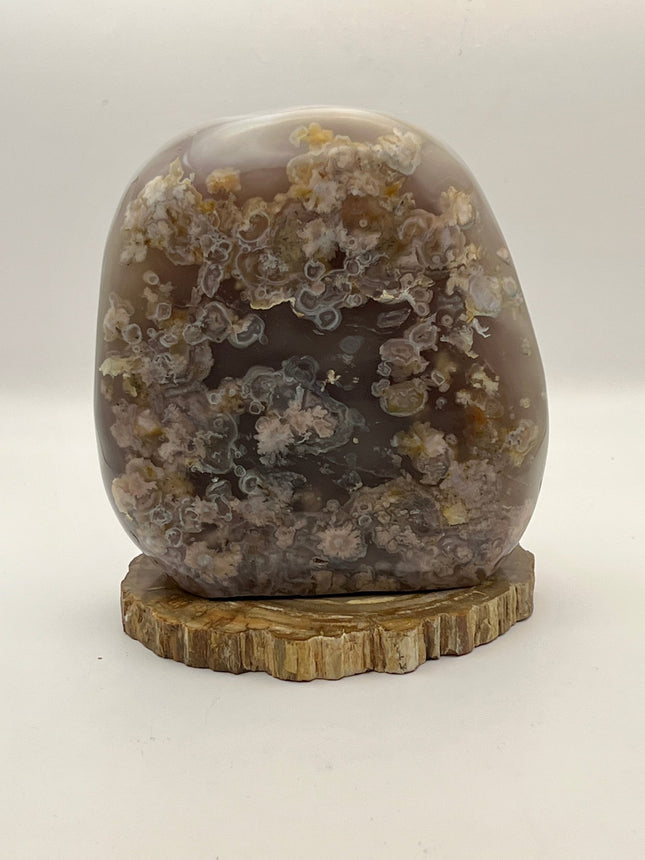 Flower Agate Free Form - Raven's Cauldron