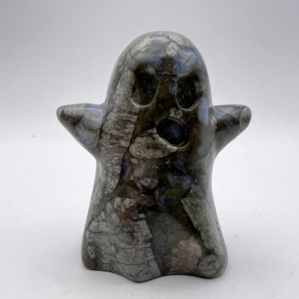 Gemstone Ghost Carving - Raven's Cauldron