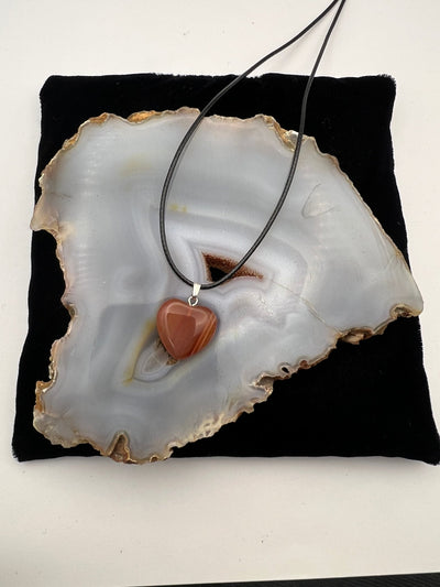Gemstone Heart Pendant