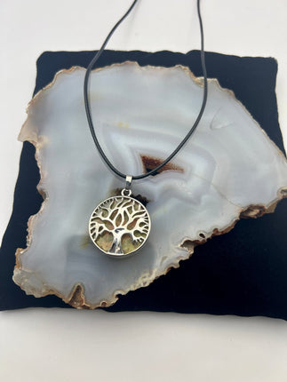 Gemstone Tree of Life Pendant - Raven's Cauldron