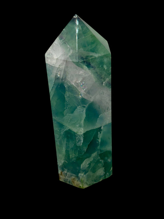 Large Rainbow Fluorite Point / Tower - Raven's Cauldron