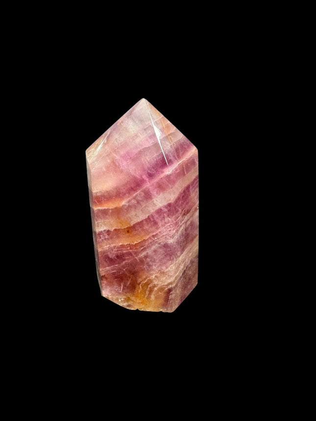 Large Rainbow Fluorite Point / Tower - Raven's Cauldron