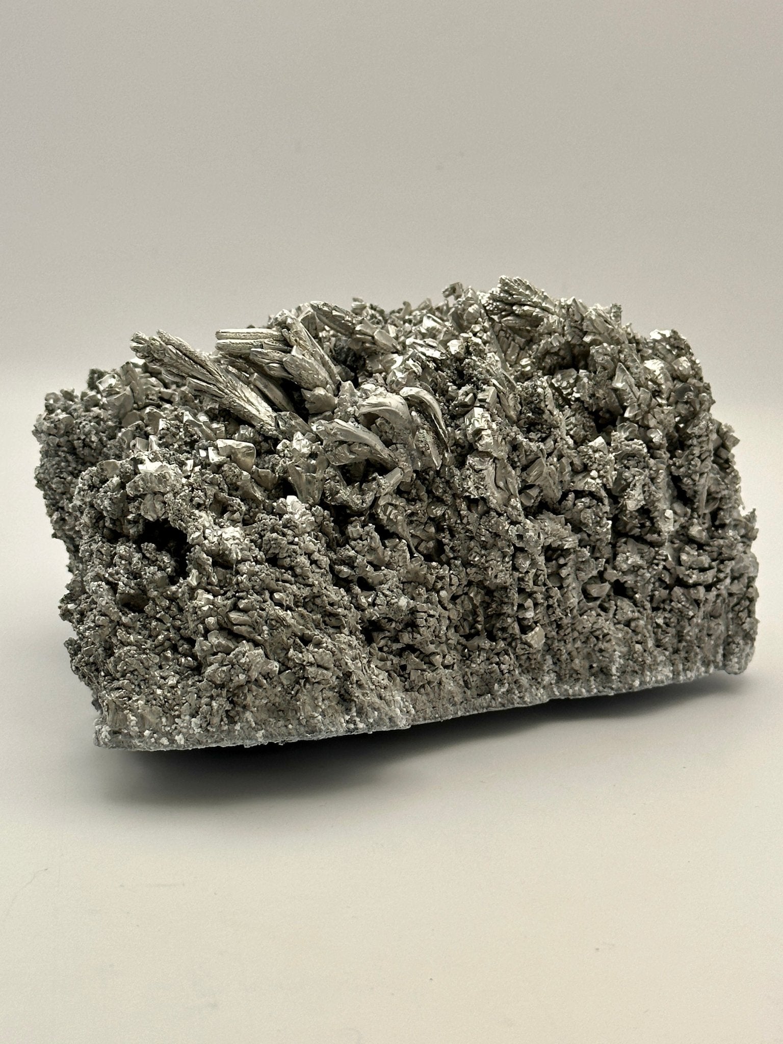 Magnesium Ore Magnesium Ore, Raw Magnesium Specimen, Silver Crystal