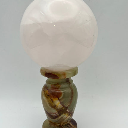 Mangano Calcite Sphere - Raven's Cauldron