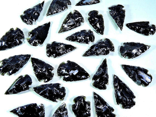 Obsidian Arrowheads - Raven's Cauldron