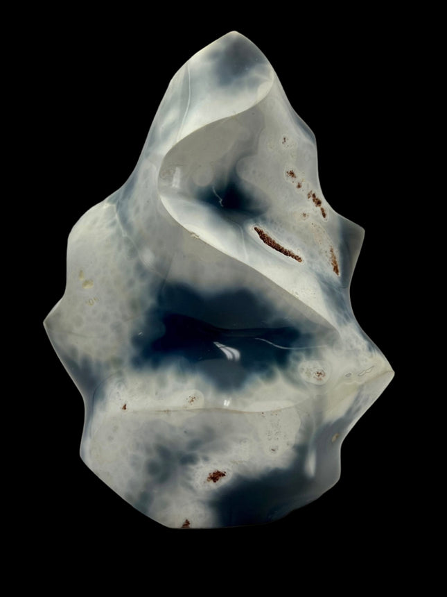 Orca Agate - Flame - Raven's Cauldron