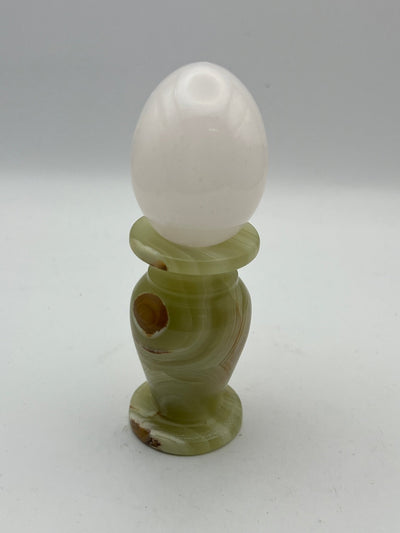 Pink Calcite Egg