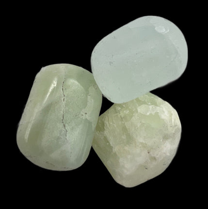 Pistachio Calcite Tumble - Luck & Prosperity - Raven's Cauldron