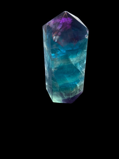 Rainbow Fluorite Point - 2 inch