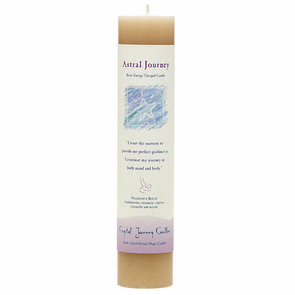 Reiki Charged Candle - Astral Journey - Raven's Cauldron