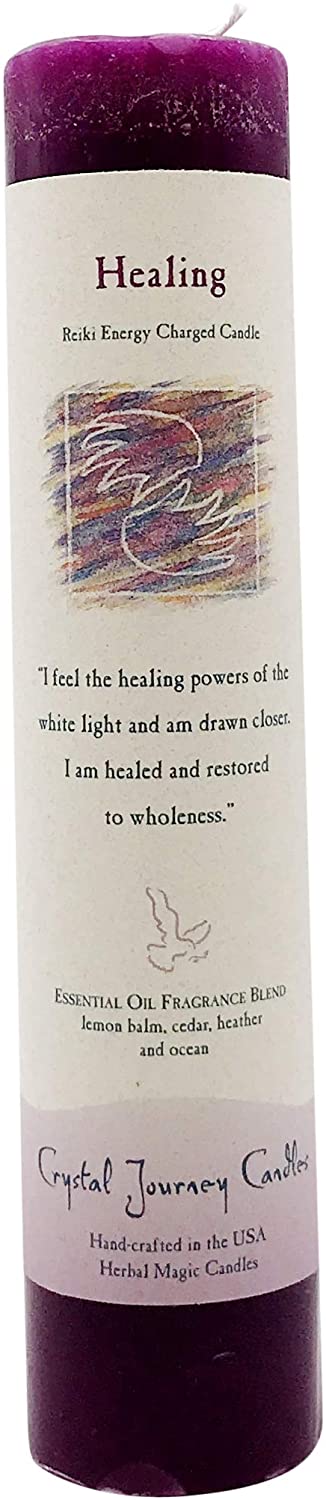 Reiki Charged Candle - Healing - Raven's Cauldron