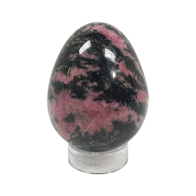 Rhodonite Egg - Raven's Cauldron