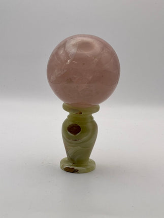 Rose Quartz Sphere - Raven's Cauldron