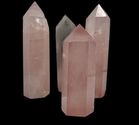 Rose Quartz Tower - Faceted - Raven's Cauldron