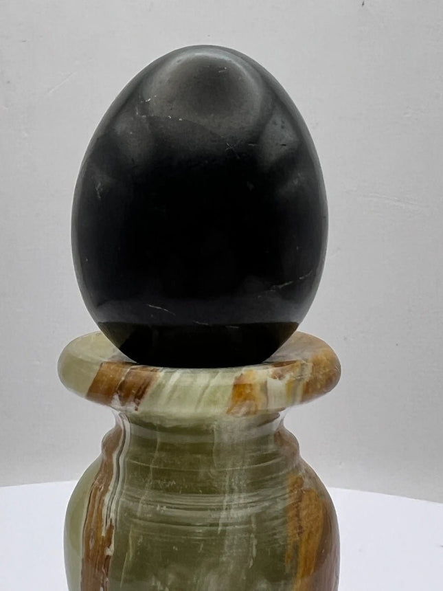 Shungite Egg - Raven's Cauldron