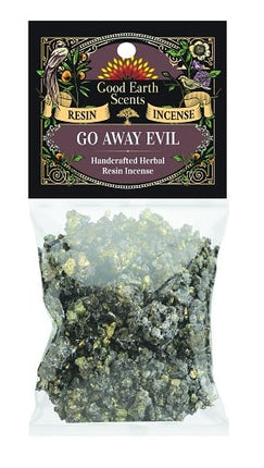 Soul Sticks Go Away Evil Resin Incense - Raven's Cauldron